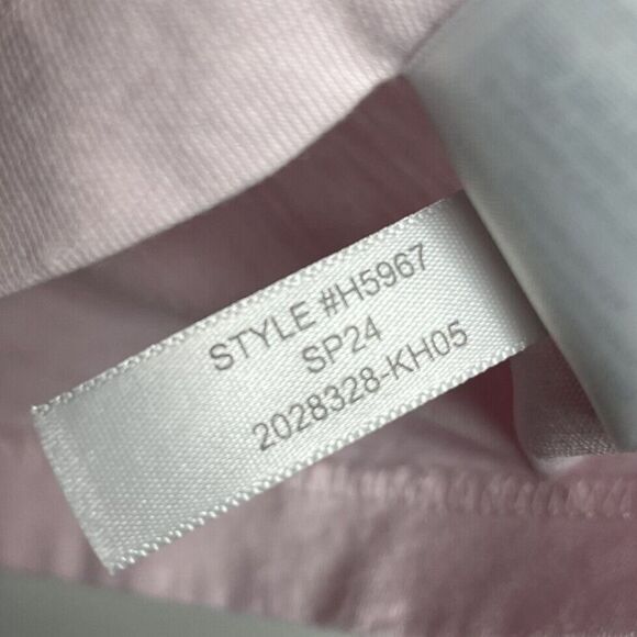 J.CREW Top Womens XS Pink Slub Cotton V-Neck Tee NEW Slim-Fit H5967 - Picture 13 of 14